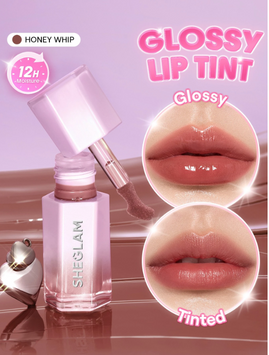 Глянцевий тінт для губ SHEGLAM Glazed & Locked Glossy Lip Tint - 528 Honey Whip 6302-528 фото
