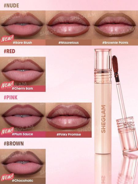 Тінт-олівець для губ Sheglam Fall In Line Peel Off Lip Liner &mdash; Chocoholic 5901 фото