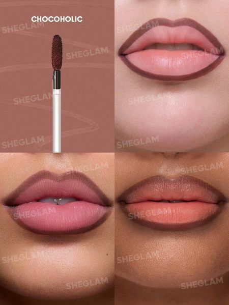 Тінт-олівець для губ Sheglam Fall In Line Peel Off Lip Liner &mdash; Chocoholic 5901 фото