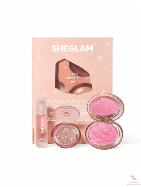 Набір для макіяжу SHEGLAM Crystal Intentions Small Rituals - Rose Quartz 6154 фото