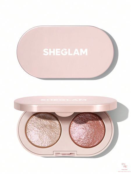 Запечені тіні-дует SHEGLAM Prismalight Baked Gelee - 02 Prism Echo 6012-02 фото