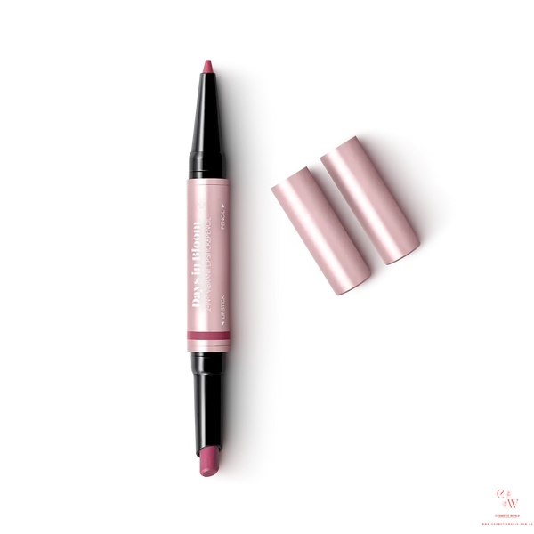 Помада та олівець Kiko Milano Days in Bloom 2-in-1 Vibrant Lipstick&Pencil 000116 фото