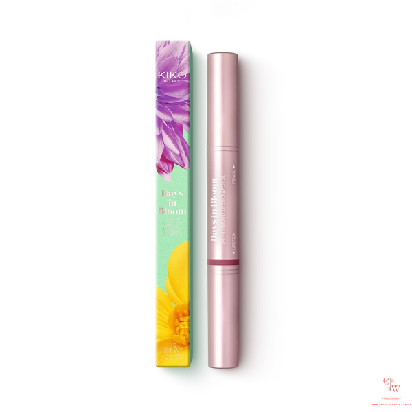 Помада та олівець Kiko Milano Days in Bloom 2-in-1 Vibrant Lipstick&Pencil 000116 фото