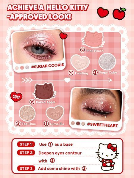 Тіні-стек SHEGLAM Hello Kitty Darling Dear - Sugar Cookie 5985 фото