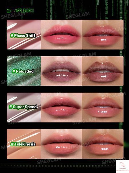 Дуохромний блиск для губ Sheglam The Matrix Slowmo Lip Gloss &mdash; Phase Shift 5957 фото