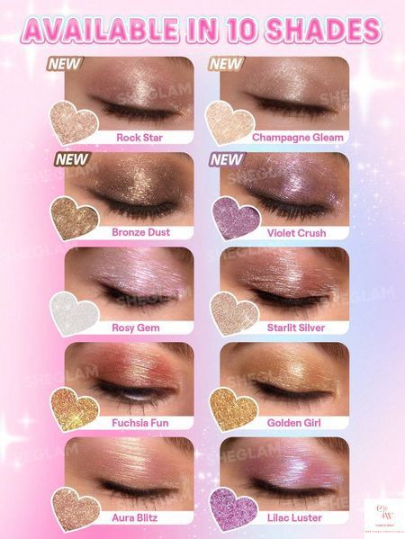 Гелевые тени-стик для век Sheglam Crystal Jelly Glaze Stick &mdash; Violet Crush 5910 фото