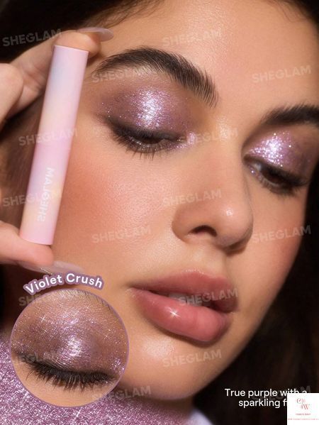 Гелевые тени-стик для век Sheglam Crystal Jelly Glaze Stick &mdash; Violet Crush 5910 фото