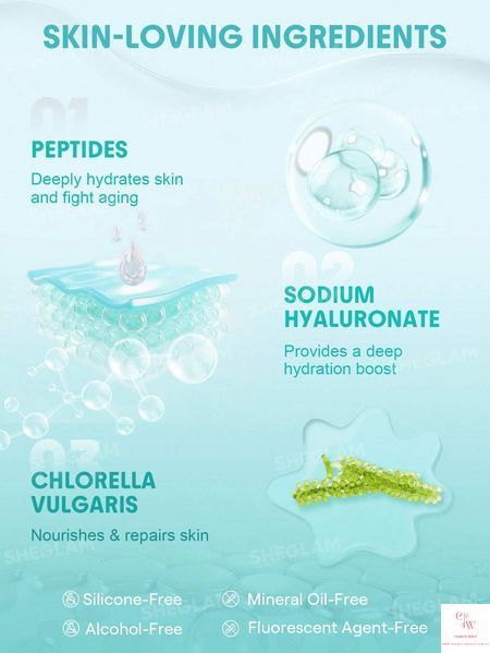 Зволожуючий праймер SHEGLAM HydroSlime Primer 6158 фото