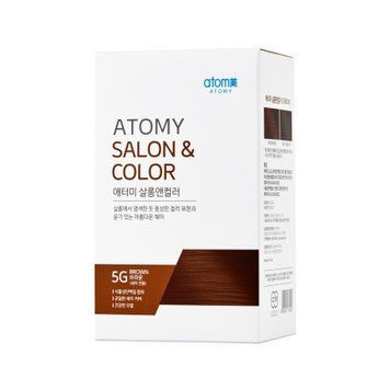 Фарба для волосся коричнева Atomy Salon&Color Brown 5G 000687 фото