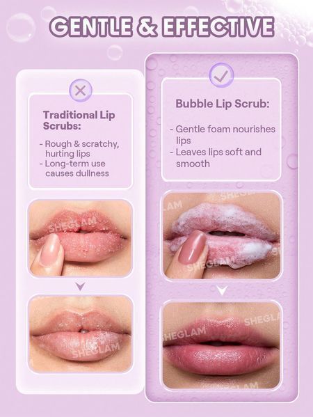 Скраб для губ SHEGLAM Bubble Buff Lip Scrub 6004 фото