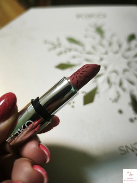 Матова міні-помада для губ KIKO Milano Snow Kissed Holiday Mini MATTE Lipstick - 01 000101-07 фото