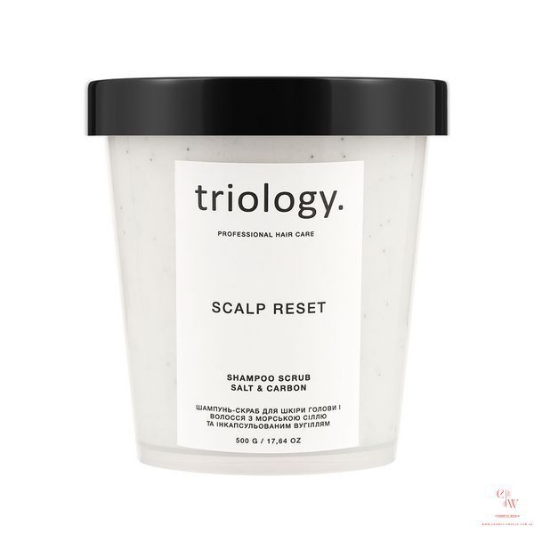 Шампунь-скраб для кожи головы Triology &mdash; С морской солью и углем 500 г 332442 фото