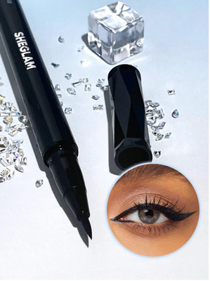 Стійка рідка підводка для очей SHEGLAM On Fleek Long Lasting Eyeliner &mdash; Black 6005 фото