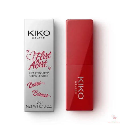 Сияющая помада для губ KIKO MILANO Flirt Alert Heartstopper Shiny Lipstick - 03 Gimme A Mauve.Ment 000278-03 фото