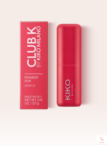 Кремова помада для губ KIKO Milano Club K Pigment Pop Lipstick - 09 Chill Talk 000110-09 фото