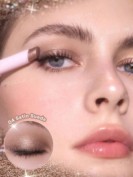 Тени для век в стике Sheglam Crystal Jelly Glaze Stick &mdash; Satin Suede 5959 фото