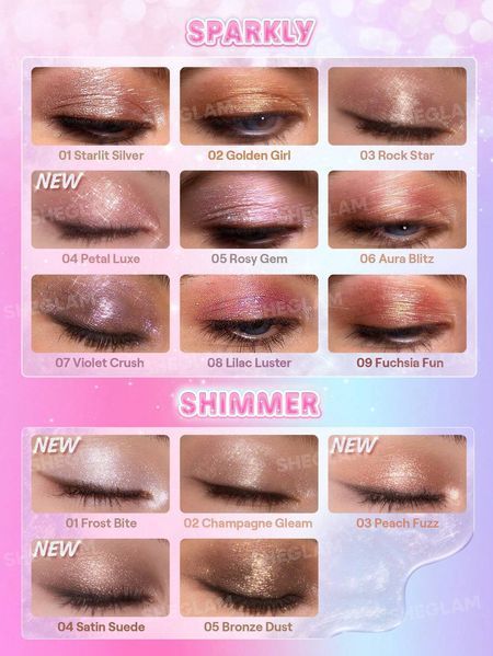 Тени для век в стике Sheglam Crystal Jelly Glaze Stick &mdash; Satin Suede 5959 фото