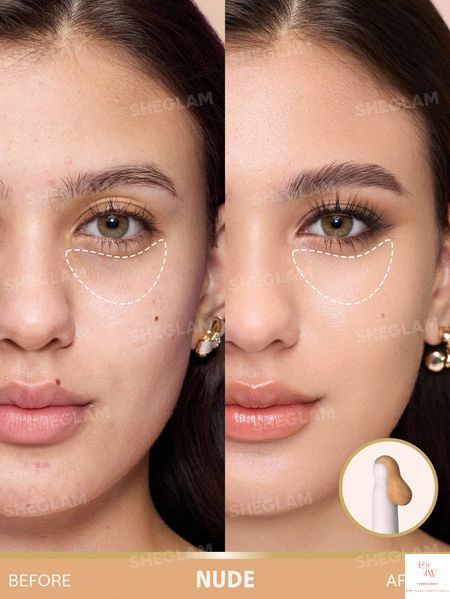 Консилер SHEGLAM Poof! Gone Full Coverage - Nude 6160 фото