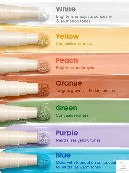 Корректирующий консилер SHEGLAM Complexion Boost Color Correcting Concealer - Blue 6025 фото