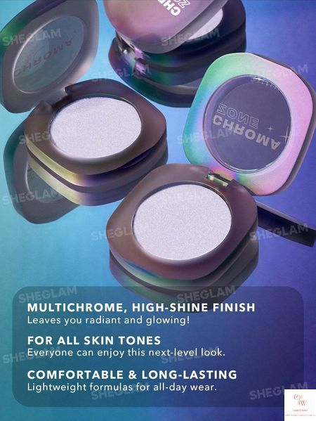 Мультихромный хайлайтер SHEGLAM Chroma Zone Multichrome Highlighter &mdash; Lucid 6328 фото