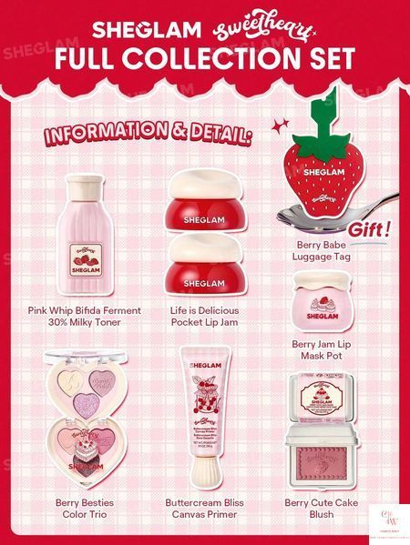 Набор косметики SHEGLAM Cupid's Charm Full Collection Set 5872 фото