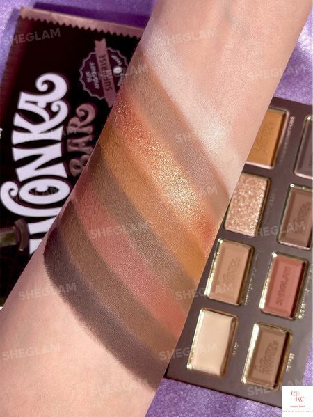 Палетка тіней Sheglam Wonka Bar Eyeshadow Palette 5548 фото