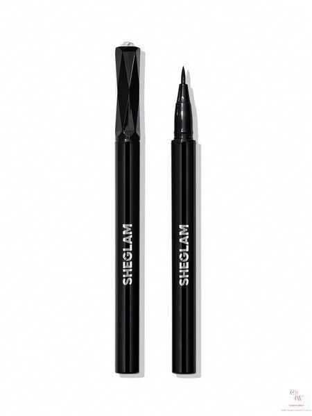 Стійка рідка підводка для очей SHEGLAM On Fleek Long Lasting Eyeliner &mdash; Black 6005 фото