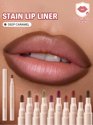 Жидкий карандаш-тинт для губ SHEGLAM True Stain Liquid Lip Liner - 008 Deep Caramel 6129-008 фото
