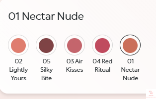 Помада KIKO MILANO Hug Couture Cloud Muse Lumi Matte &mdash; 01 Nectar Nude 000213-01 фото