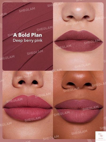 Матовая помада SHEGLAM Dynamatte Boom Long-Lasting Matte Lipstick - A Bold Plan 5650 фото