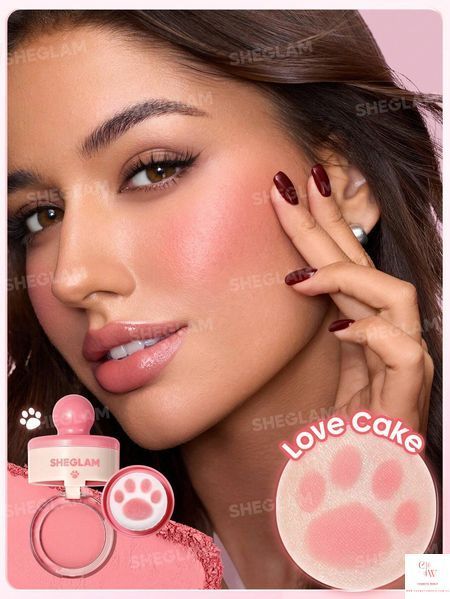 Рум'яна-штамп для обличчя SHEGLAM Cutie Paw Blush Stamp - 001 Love Cake 6191-001 фото