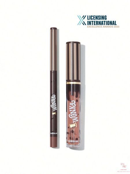 SHEGLAM Cocoa Kiss Lip Duo Brownie Bite &mdash; набор блеск + карандаш для губ 6329 фото