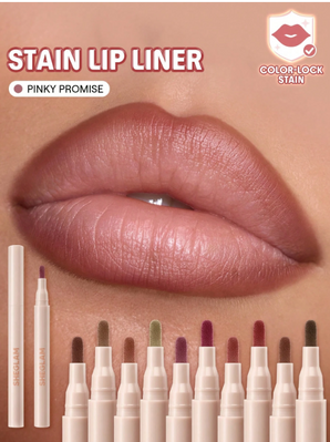 Жидкий карандаш-тинт для губ SHEGLAM True Stain Liquid Lip Liner - 110 Pinky Promise 6129-110 фото
