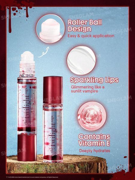 Масло для губ The Twilight Saga X SHEGLAM Premonition Roll On Lip Oil 5520 фото
