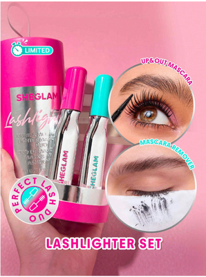 Дует для вій Sheglam Mark & Melt Lashlighter: Туш для об'єму + Засіб для зняття макіяжу 5962 фото