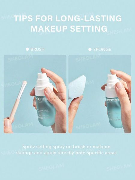 Фіксуючий спрей для макіяжу SHEGLAM Press Refresh Setting Spray 5982 фото