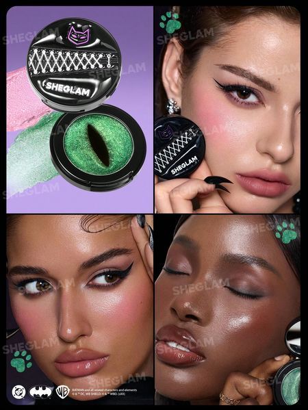 Румяна SHEGLAM CATWOMAN Black Cat Color-Changing Blush 5521 фото
