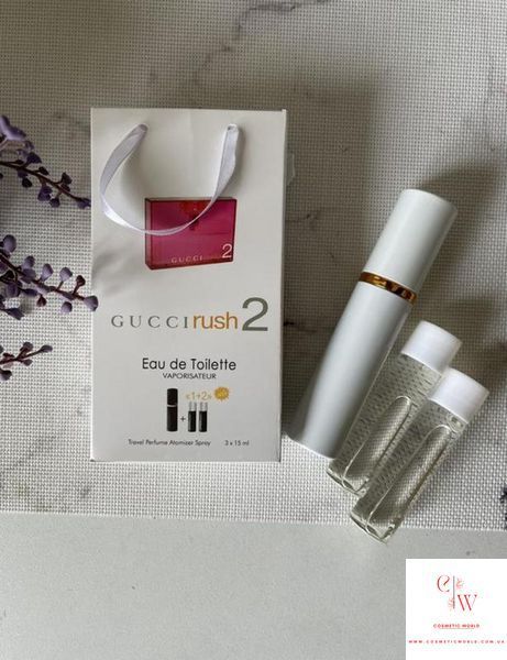 Міні парфуми з феромонами жіночі Gucci Rush 2 3х15 мл 22255 фото