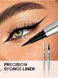 Водостойкая жидкая подводка SHEGLAM Uninterrupted Waterproof Liquid Eyeliner (Black) 5692 фото 1