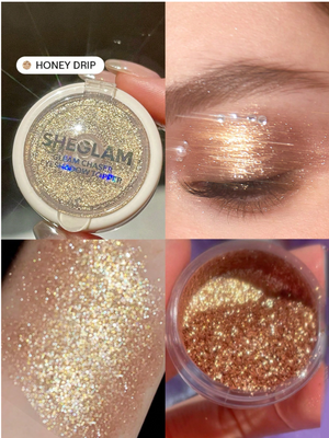 Тіні-топер для повік Sheglam Gleam Chaser Eyeshadow Topper &mdash; Honey Drip 5914 фото