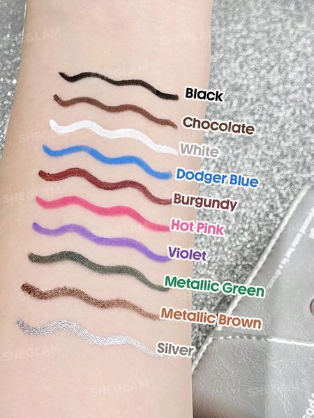 Водостійкий гелевий олівець для очей SHEGLAM Boldline Longwear Multi-Function Gel Liner &mdash; White 5828 фото