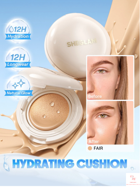 Тональный кушон SHEGLAM Lumi Lock & Go Cushion Foundation &mdash; Fair 6332 фото