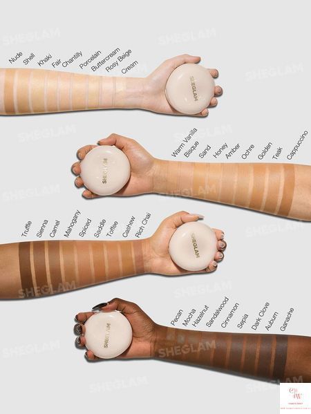 Тональный кушон SHEGLAM Lumi Lock & Go Cushion Foundation &mdash; Fair 6332 фото