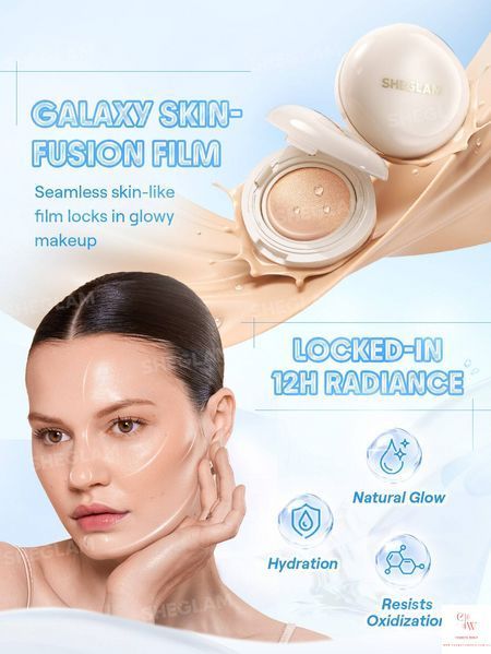 Тональный кушон SHEGLAM Lumi Lock & Go Cushion Foundation &mdash; Fair 6332 фото