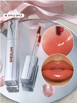 Блиск для губ з ефектом дзеркального сяйва  SHEGLAM Glaze Daze Lip Gloss - Apple Spice 6170 фото