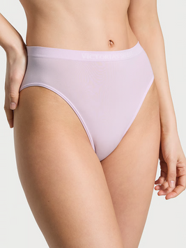 Трусики Victoria's Secret Seamless High-Leg Brief Panty розмір XXL Delicate Violet 0000116 фото