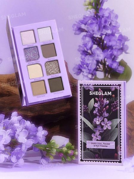 Палітра тіней SHEGLAM Dusty Lilac Please 8-Pan Palette 5543 фото