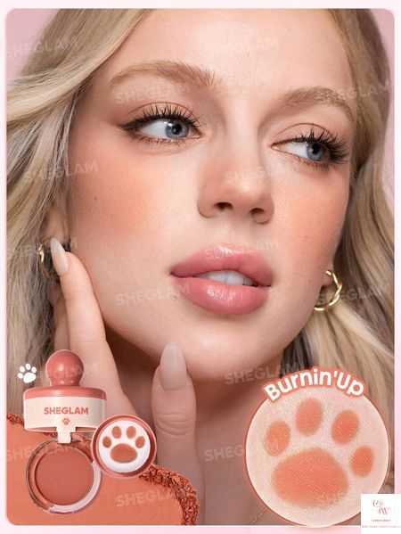 Рум'яна-штамп для обличчя SHEGLAM Cutie Paw Blush Stamp - 404 Burnin' Up 6191-404 фото