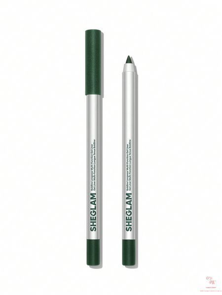 Водостійкий гелевий олівець для очей SHEGLAM Boldline Longwear Multi-Function Gel Liner &mdash; Metallic Green 5829 фото