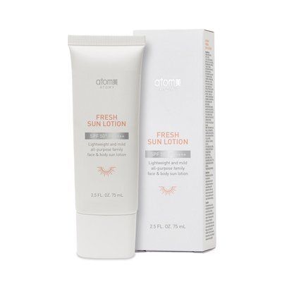 Солнцезащитный лосьон Atomy Fresh Sun Lotion SPF50+ 75 мл 001562 фото